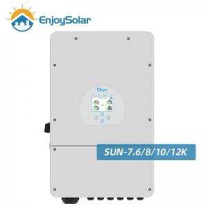 Deye Single Phase Hybrid Inverter 7.6K 8K 10K 12K with 48V battery